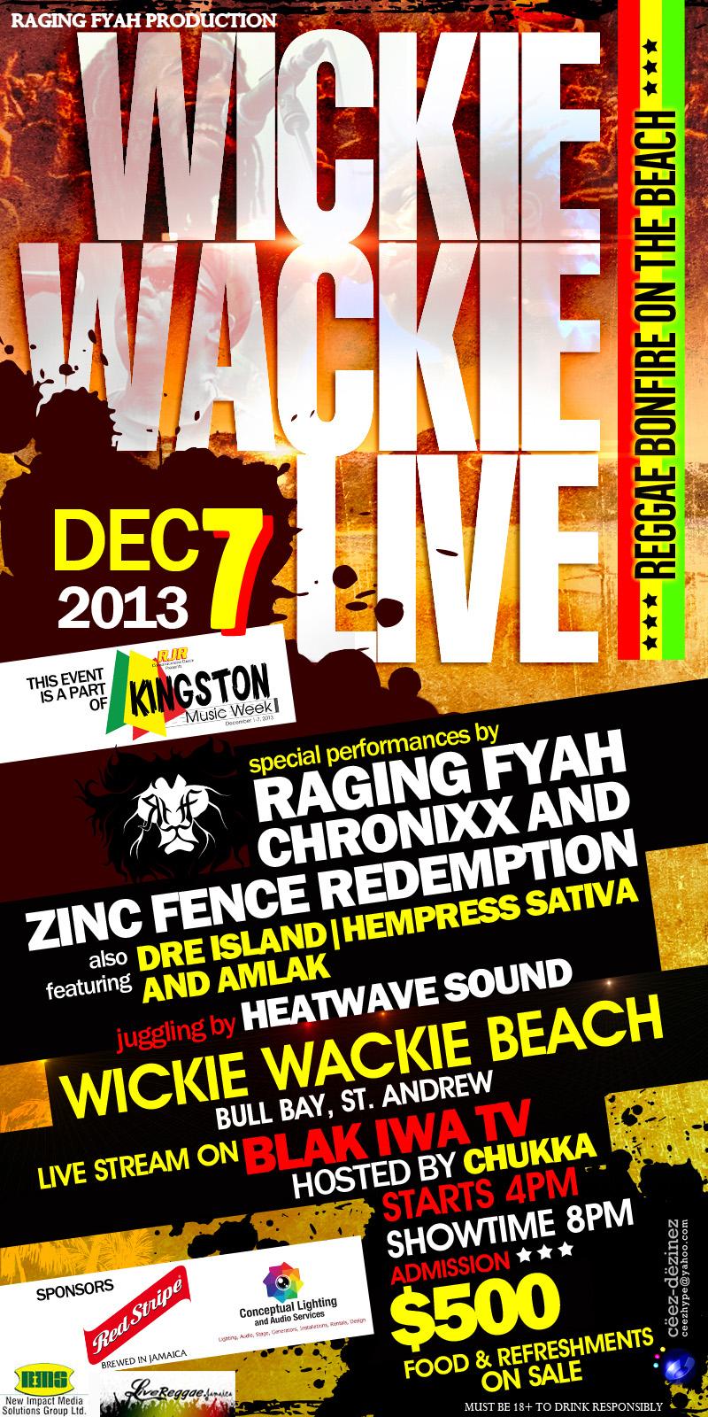 Wickie Wackie Live - Kingston Music Week