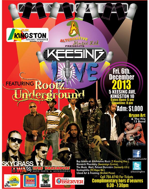 Keesing Live - Kingston Music Week