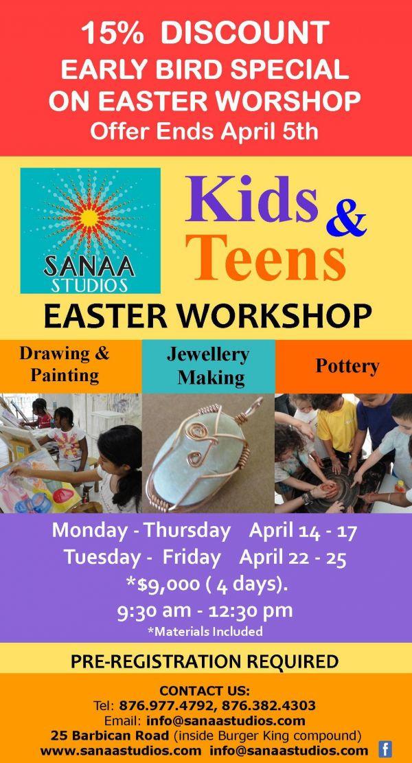 Kids & Teens Easter Workshop