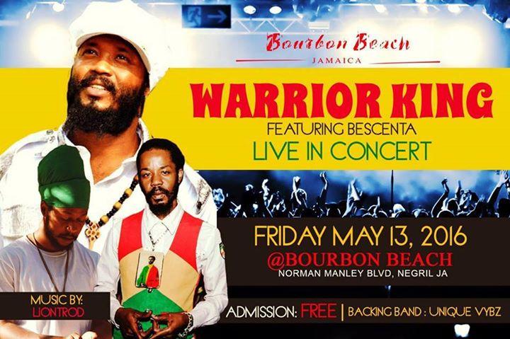 Warrior King feat Bescenta Live in concert