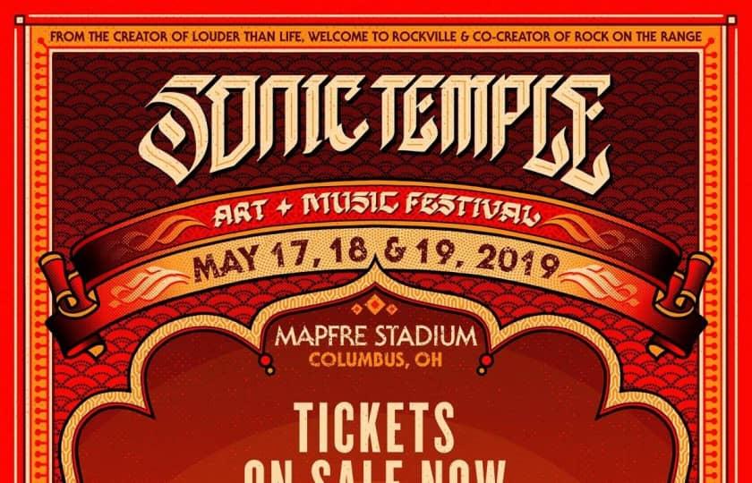 Sonic Temple Festival Friday Only Pass with Miss Monique, Falling In Reverse, Seether and more