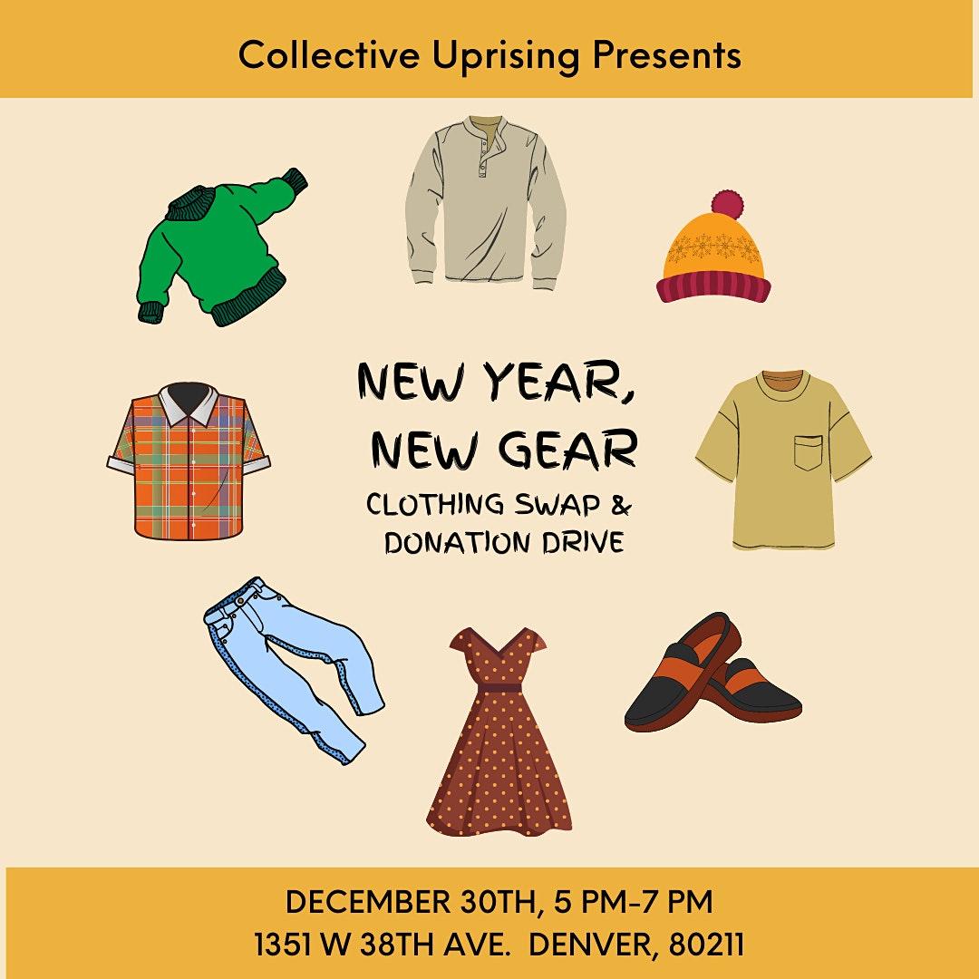 New Year, New Gear - Clothing Swap and Donation Drive