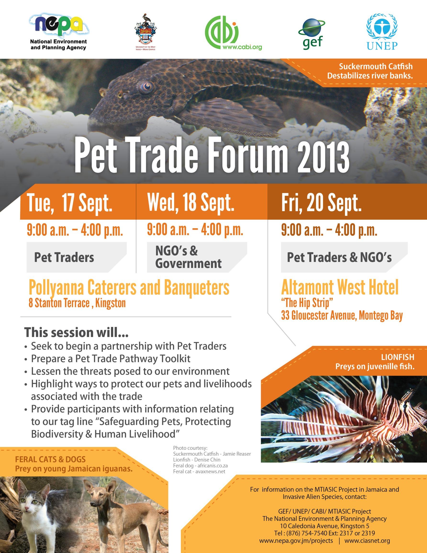 Pet Trade Forum 2013