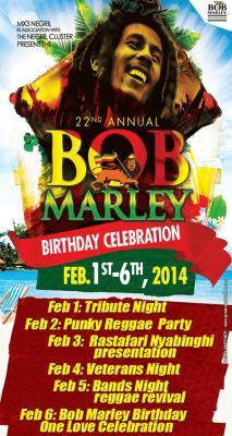 22nd Annual Bob Marley Birthday Bash