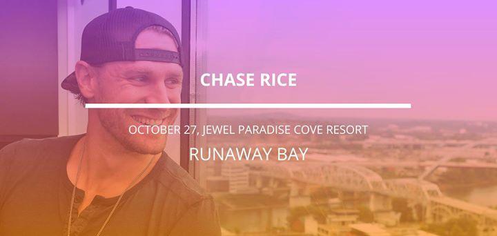 Chase Rice in Runaway Bay