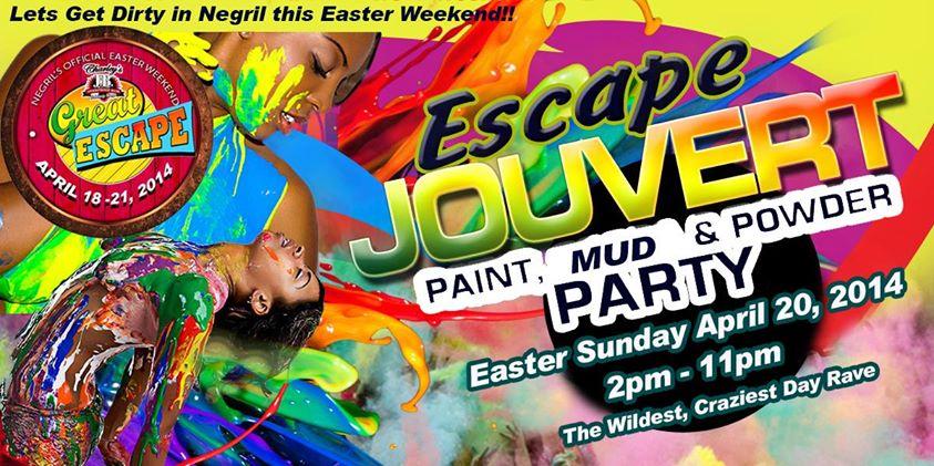 The Charley's JB Rum Great Escape Paint, Mud & Powder Party