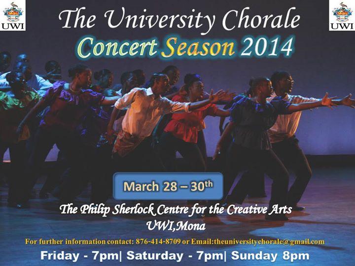 The UWI, Mona Chorale - Concert Season 2014