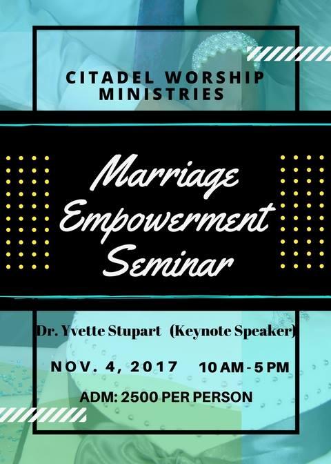 Marriage Empowerment Seminar