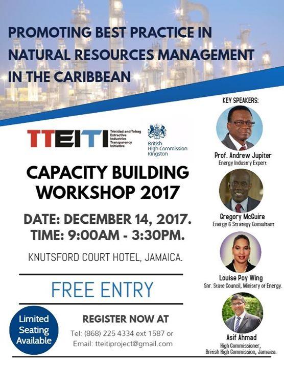 Jamaica Capacity Building Workshop 2017