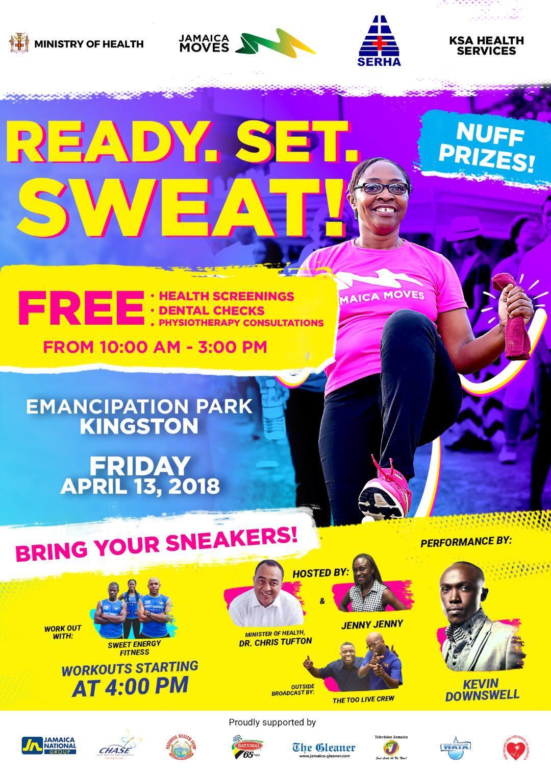 Jamaica Moves : Ready Set Sweat!