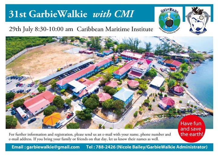 31st GarbieWalkie with Caribbean Maritime Institute