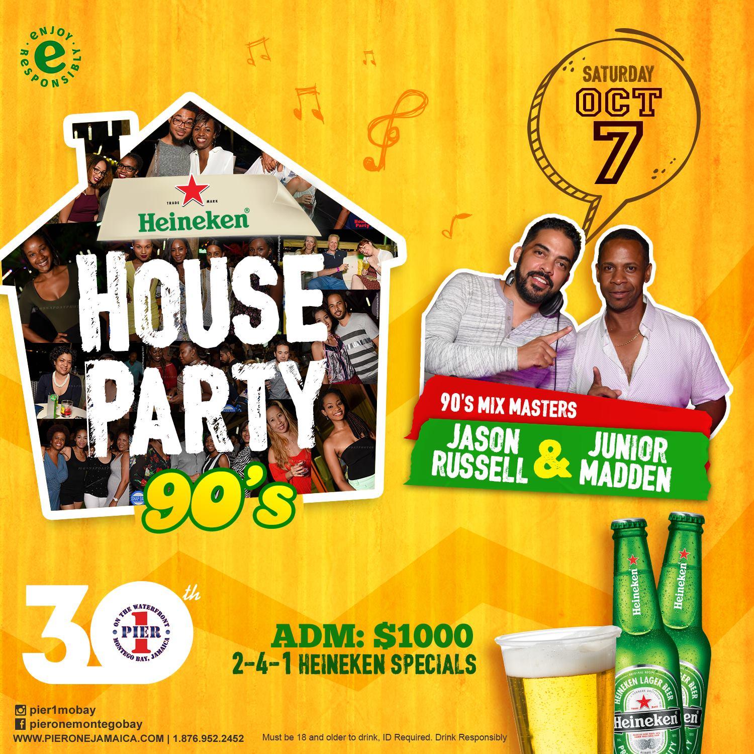 House Party : 80-90's