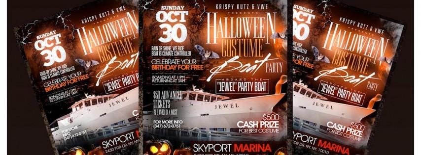 Halloween Costume Boat Party