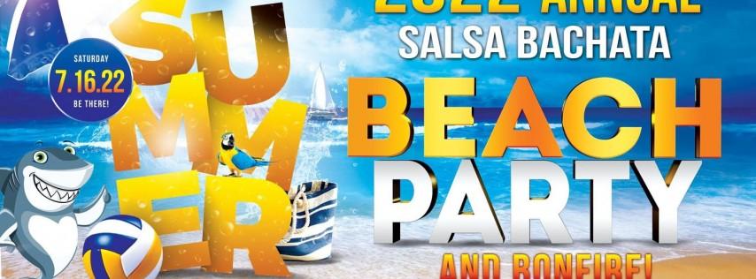 Annual Salsa Bachata Beach Party free for all free Food