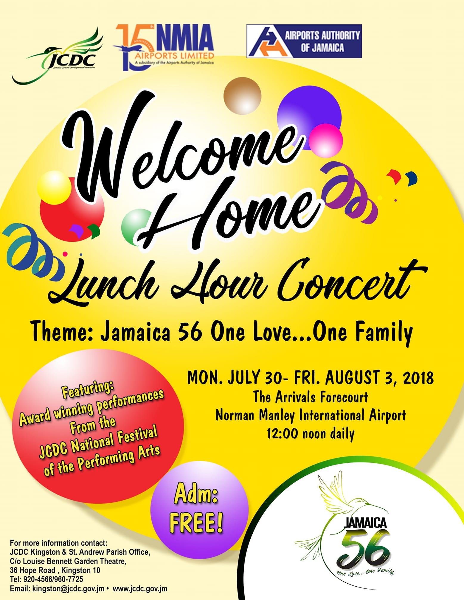 Welcome Home: Lunch Hour Concert