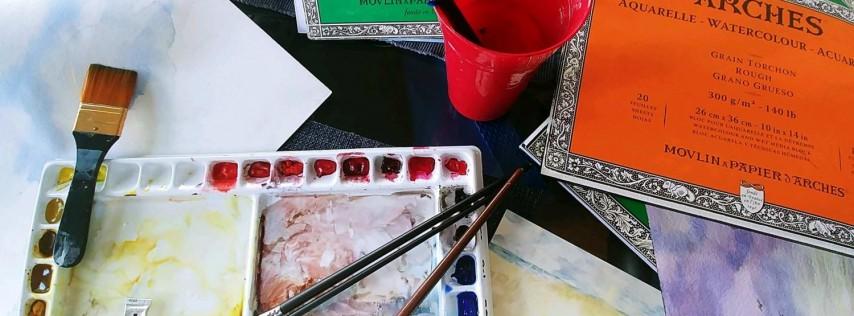 Immersion Watercolor Class