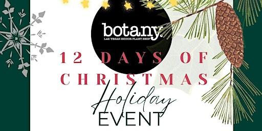 12 Days of Christmas at botany.