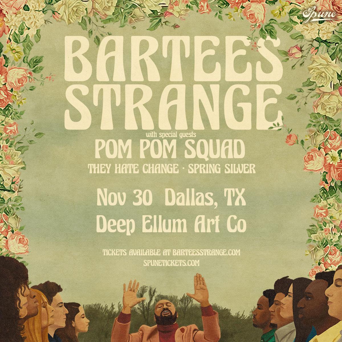 KXT Presents Bartees Strange w /  Pom Pom Squad | Deep Ellum Art Co.
