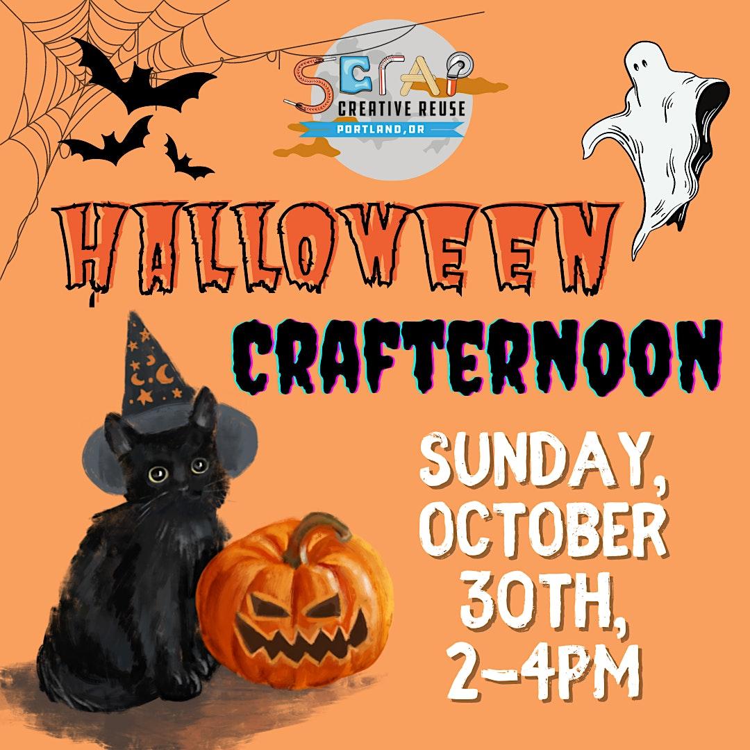 SCRAP PDX Presents: Halloween Crafternoon!
Sun Oct 30, 2:00 PM - Sun Oct 30, 4:00 PM
in 10 days