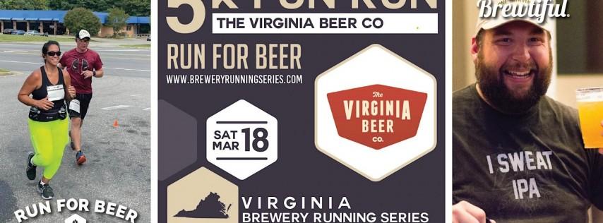 5k Beer Run x The Virginia Beer Company | 2023 VA Brewery Running Series