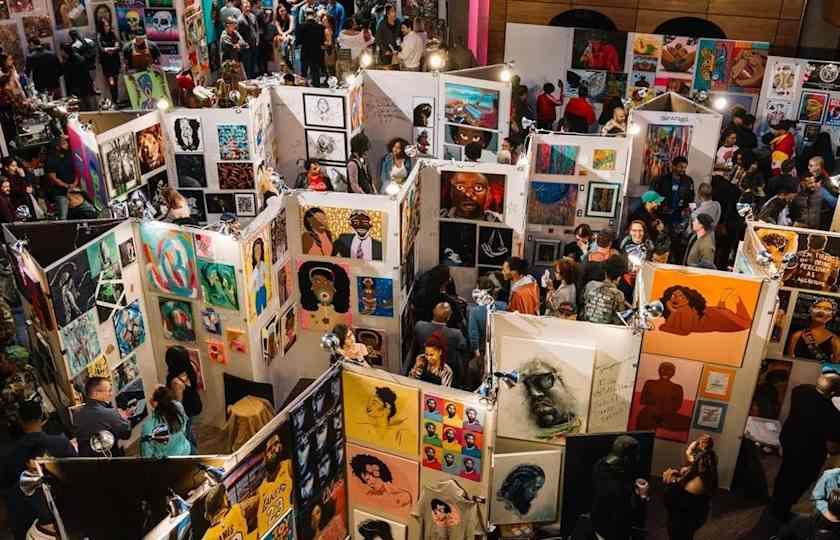 Pancakes and Booze Art Show