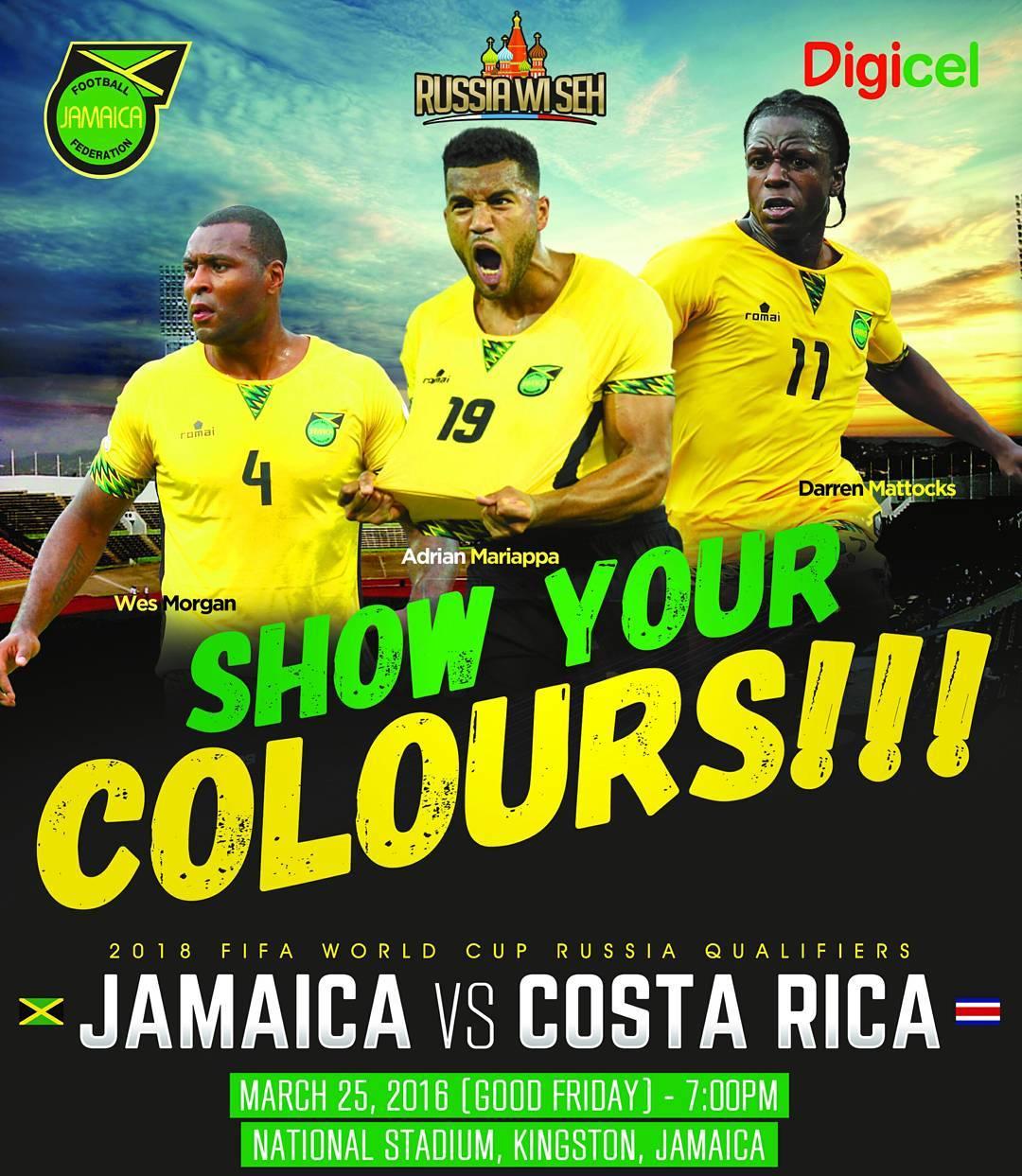 Jamaica vs Costa Rica
