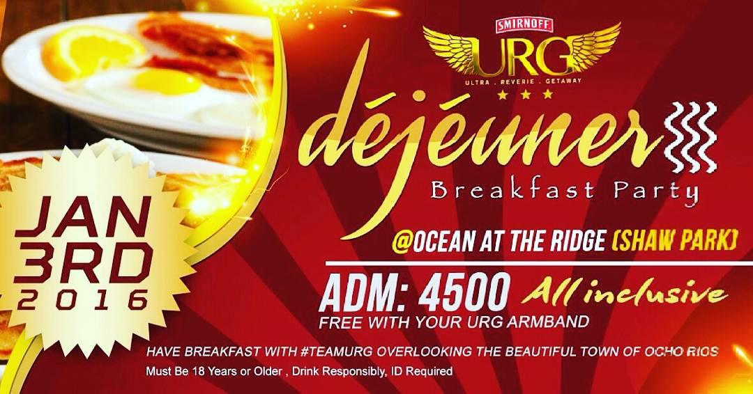 Dejeunes Breakfast Party - Smirnoff  URG Weekend Ultra Reverie Getaway