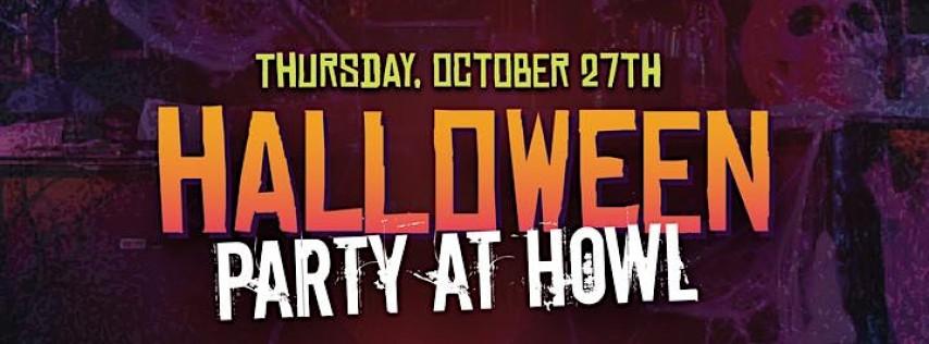 Halloween Party at Howl at the Moon
