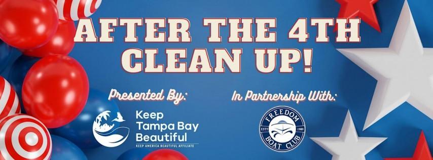Keep Tampa Bay Beautiful's After the 4th Cleanup!