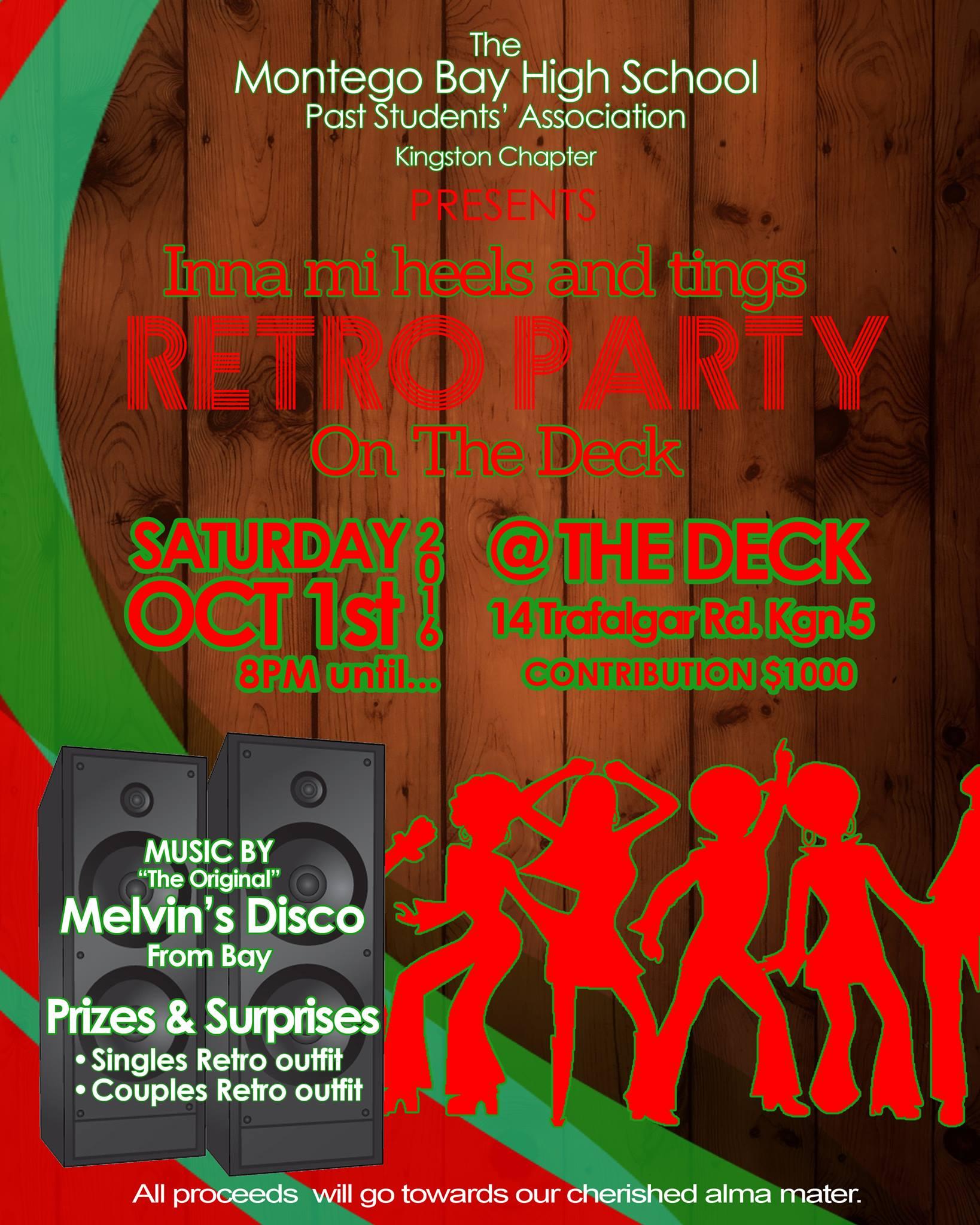 MBHS RETRO PARTY - Inna mi heels an tings