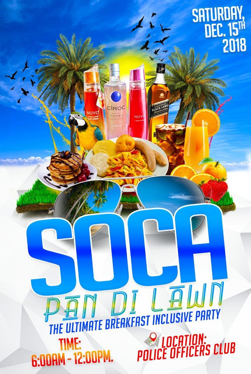 Soca Pan Di Lawn Breakfast Party