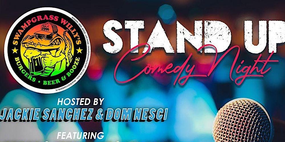 FREE TICKETS - Comedy night at Swampgrass Willys!