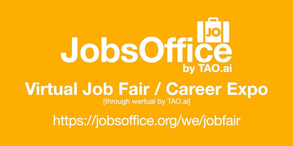 #JobsOffice Virtual Job Fair / Career Expo Event #Miami