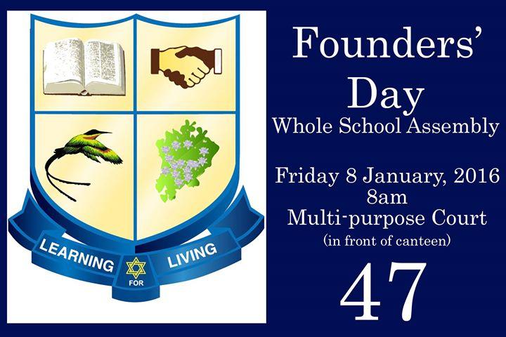 Founders' Day Whole School Assembly