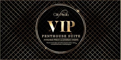 Club Privata: New Year's Eve Weekend VIP Suite Reservations