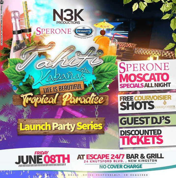 Tahiti Kabanas: Launch Party Series