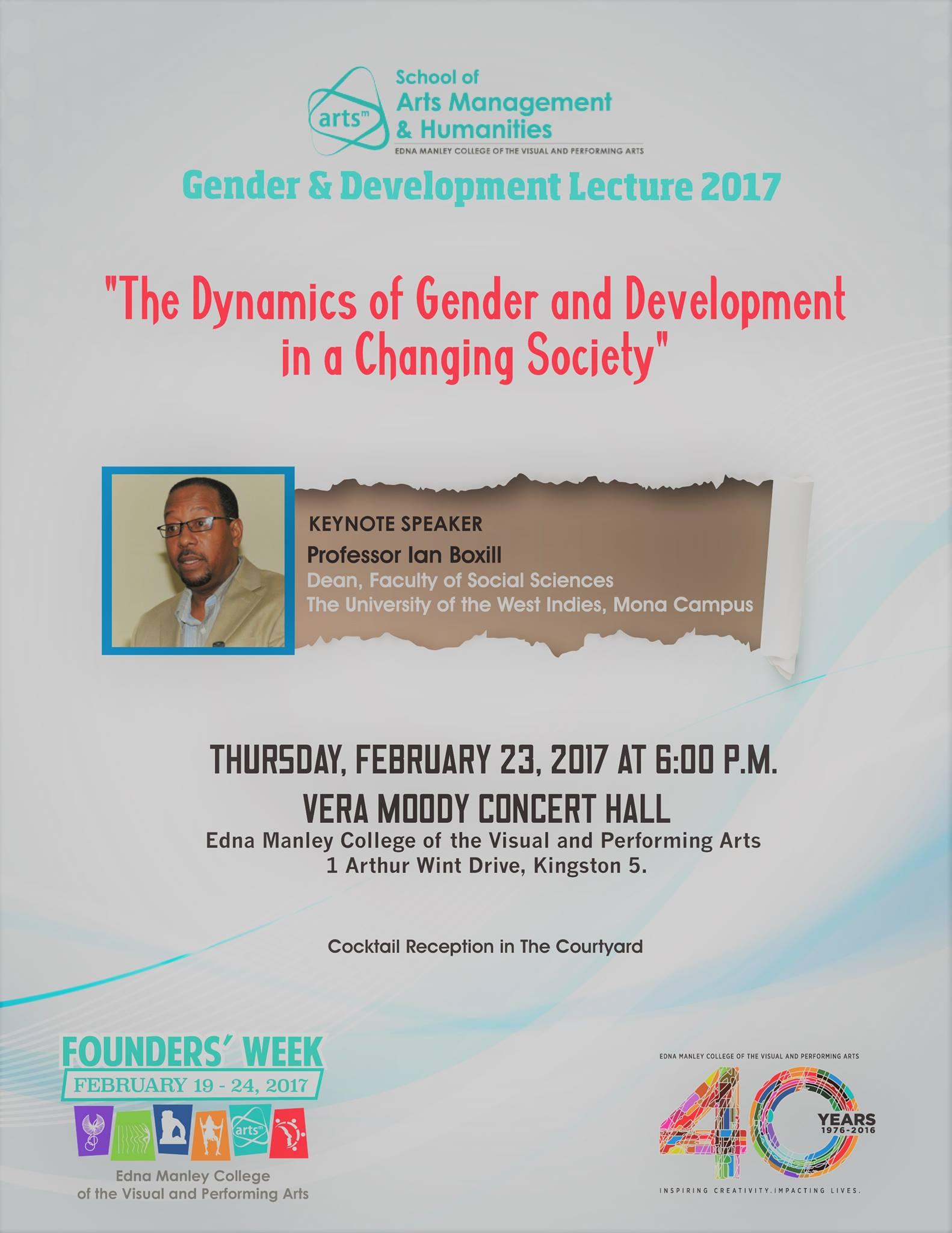 8th Gender and Development Lecture