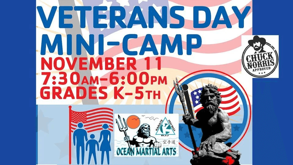 Veterans Day Camp
Fri Nov 11, 7:30 AM - Fri Nov 11, 6:00 PM
in 22 days