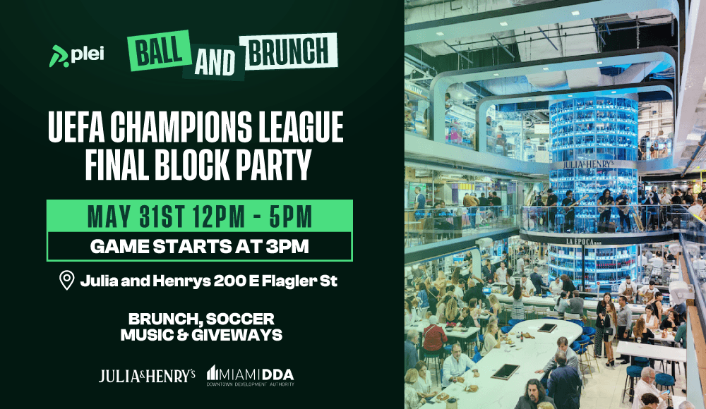 Julia & Henry’s Ball and Brunch: UEFA Champions League Final Block Party