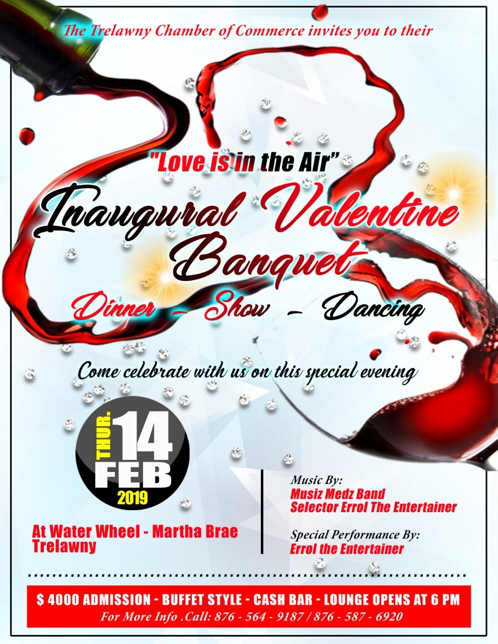 "Love is in the air" - Inaugural Valentine Banquet