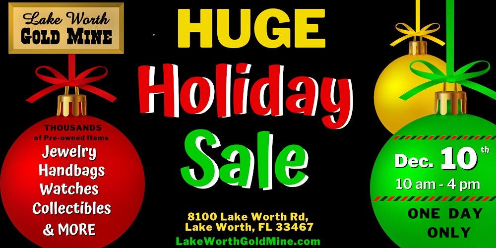 Lake Worth Gold Mine Holiday Sales Event 2023