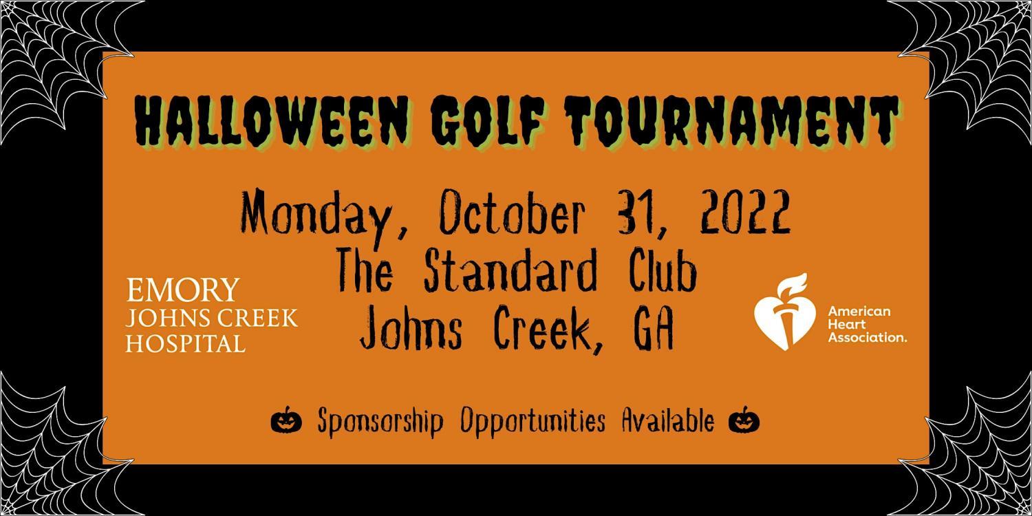 Emory Johns CrEEK! Hospital Halloween Golf Tournament
Mon Oct 31, 7:00 AM - Mon Oct 31, 2:00 PM
in 13 days