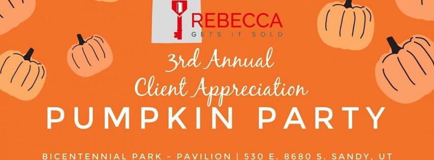 3rd Annual Client Appreciation Pumpkin Party!