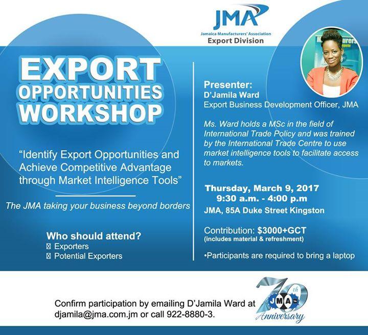 Export Opportunities Workshop