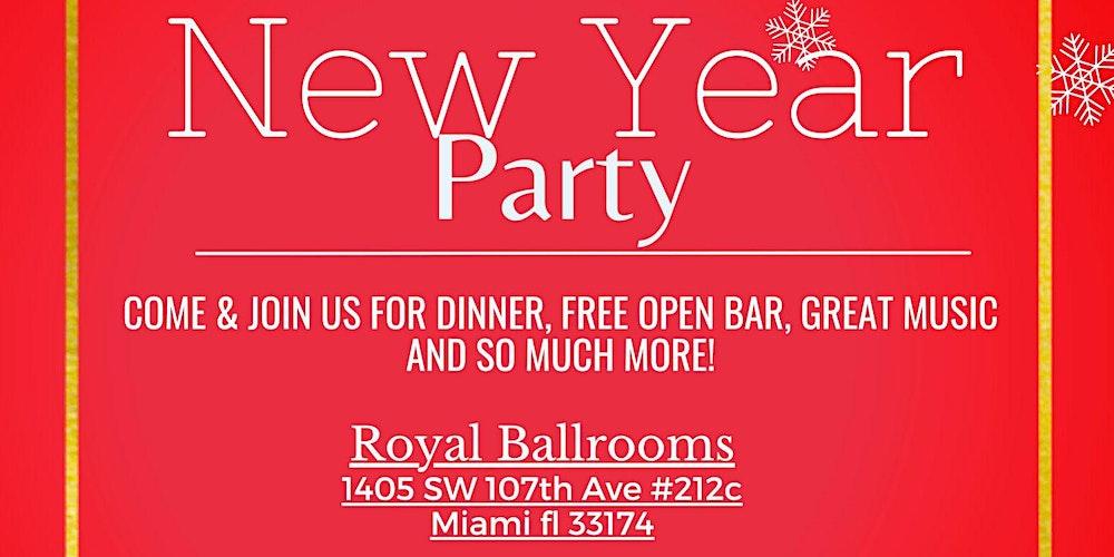 NEW YEARS EVE BASH (FOOD & BAR INCLUDED)