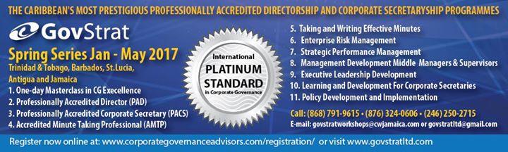 Executive Workshops - Summer Series Antugua and Jamaica