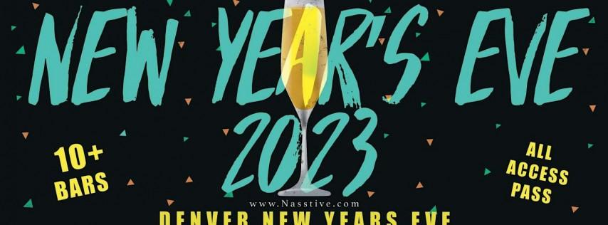 New Years Eve 2023 Denver NYE Bar Crawl - All Access Pass to 10+ Venues