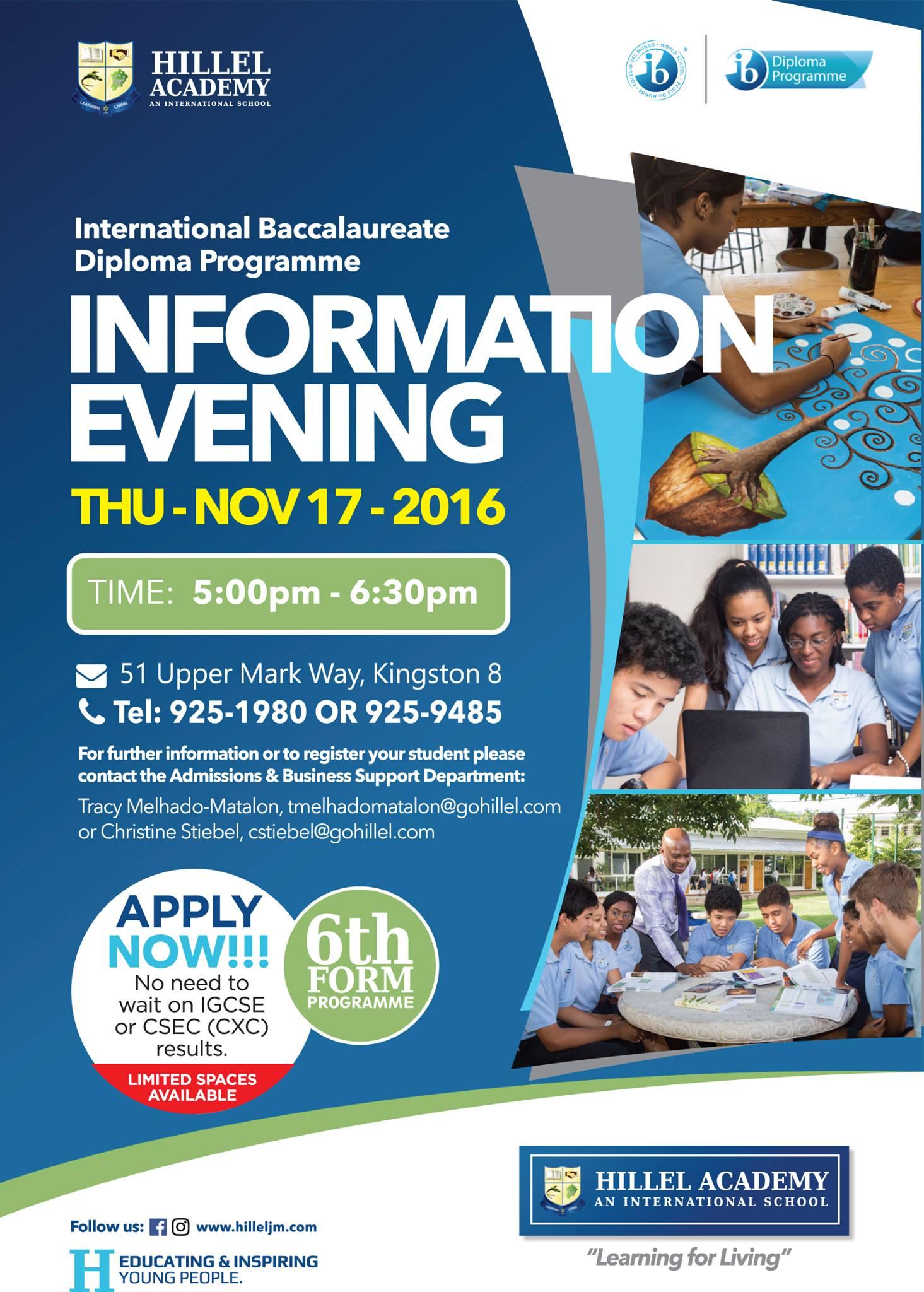 IB Information Evening
