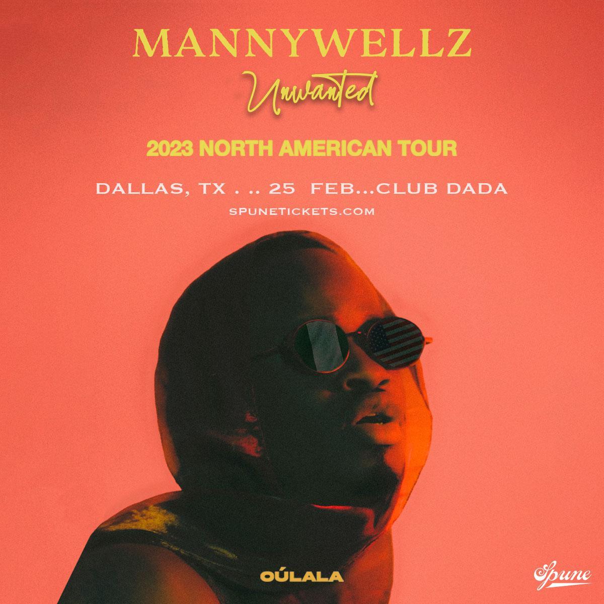 Mannywellz 2023 North American Tour | Dada