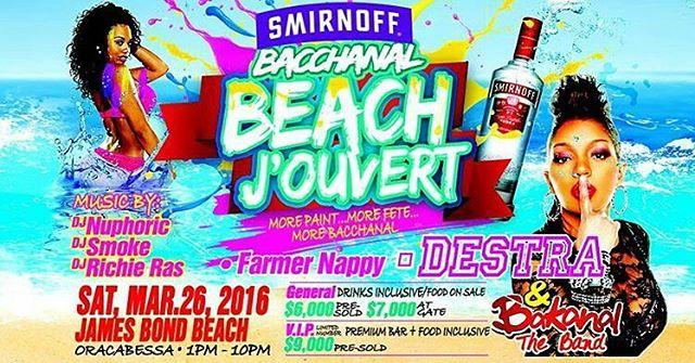 Beach Jouvert: Bacchanal 2016